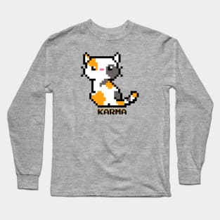 Karma - Calico Cat Long Sleeve T-Shirt